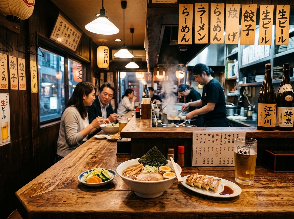 Illustration of Indian dining in Nishi-Kasai, Edogawa