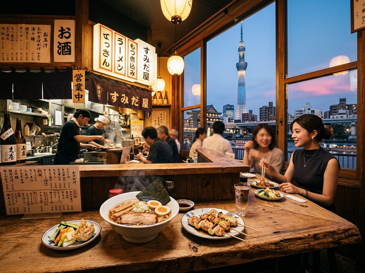 Food and dining in Sumida