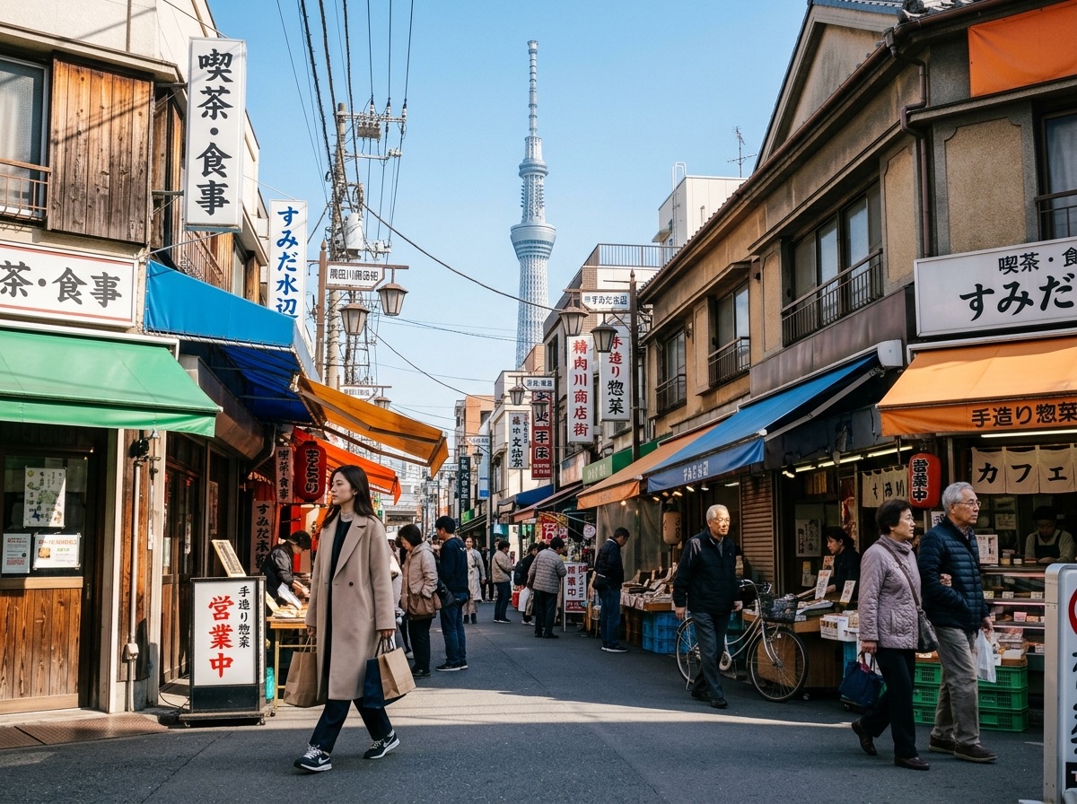 Shopping in Sumida