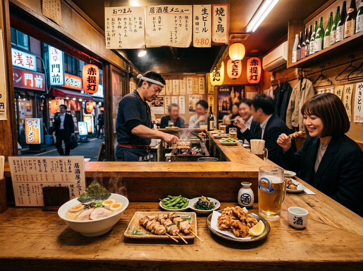 Food and dining in Taito