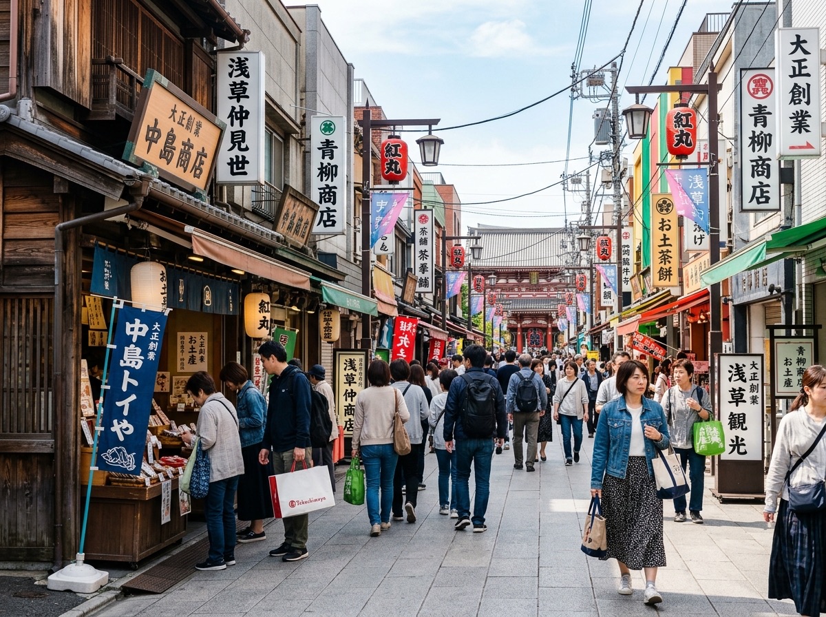 Shopping in Taito